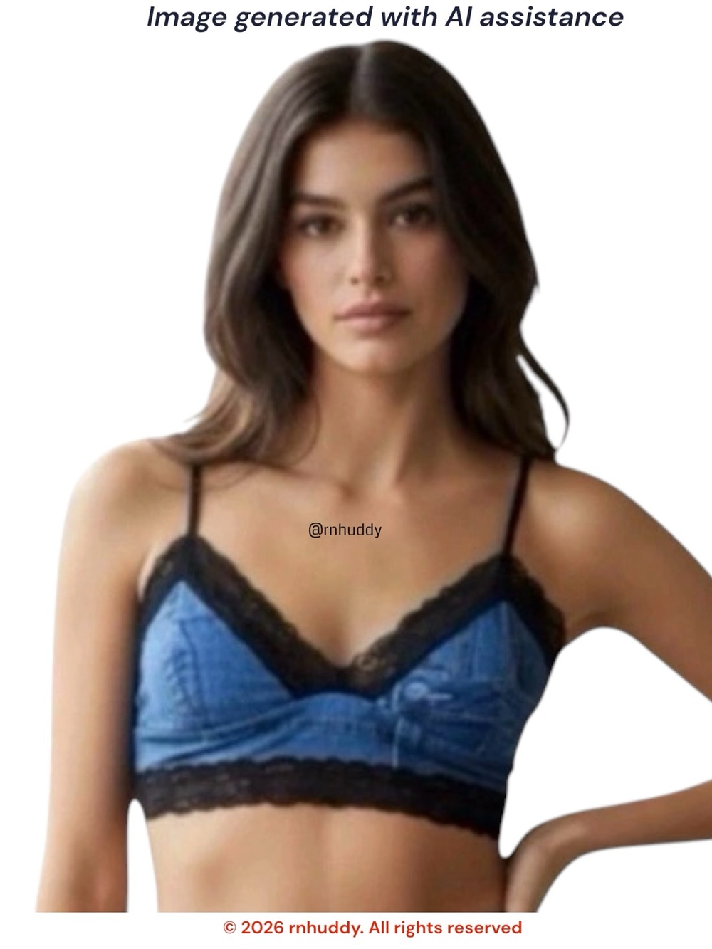 Dolls Kill Generation Kiss S denim look crop top